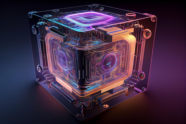 Футуристический квантовый процессор