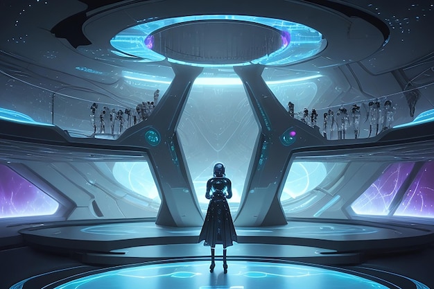 Futuristic Quantum Space Opera Lab