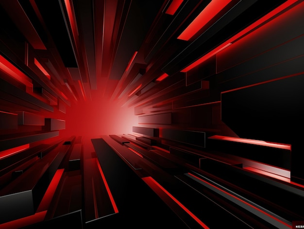 Futuristic red and black background creative digital illustration abstract backgrounds