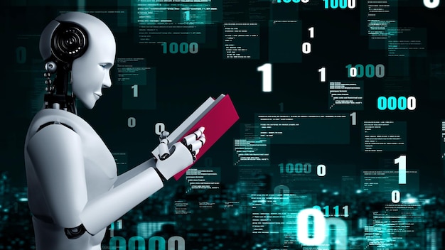 未来のロボット 人工知能 ヒューミノイド AI プログラミング コード