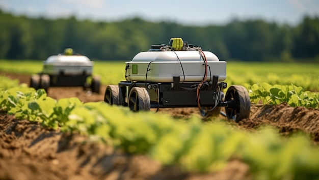 写真 現場で働く未来のロボット スマートエコ農業と農業のデジタルイノベーション