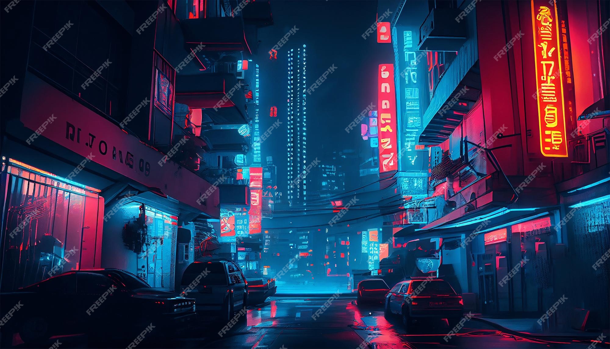 Pinterest  Cyberpunk city, Neon backgrounds, Desktop wallpaper art