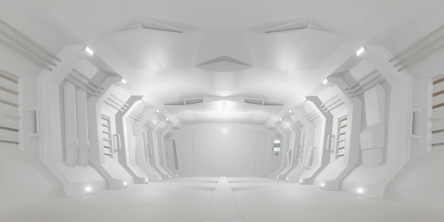 futuristic background white