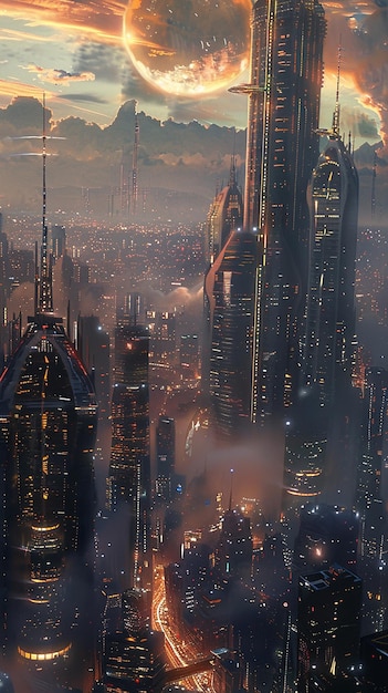 Futuristic SciFi Cityscapes