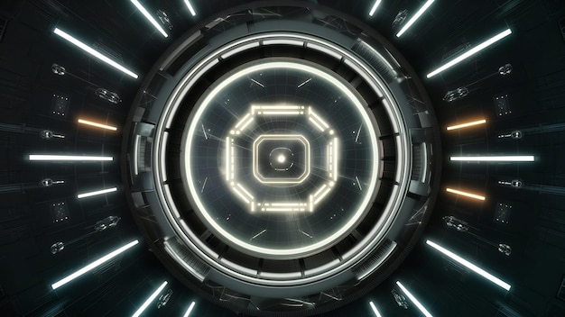 Futuristic scifi techno lights perfect for futuristic backgrounds and wallpapers