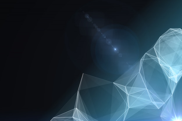 futuristic shiny black background