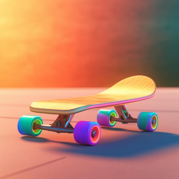 미래형 스케이트보드
