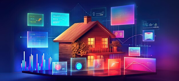 Futuristic Smart Home Interface