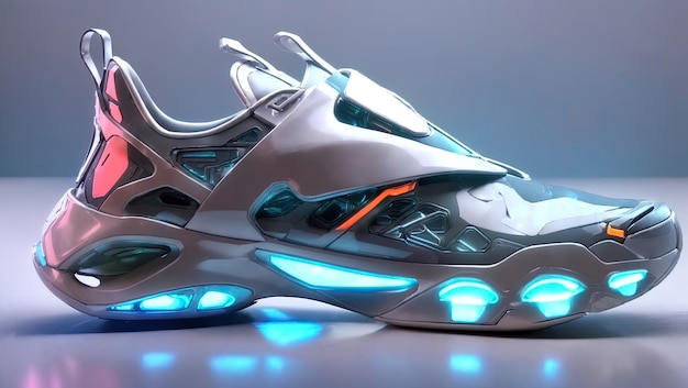 Premium AI Image | Futuristic Sneaker Design