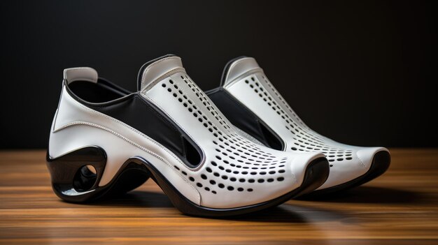 futuristic sneakers