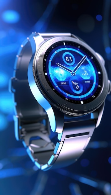 A futuristic sports watch