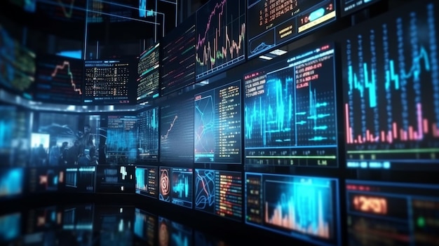 Futuristic stock market interpretation driven by data analytics