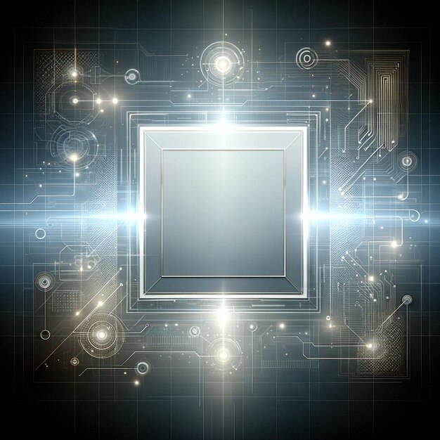 Photo futuristic technology background