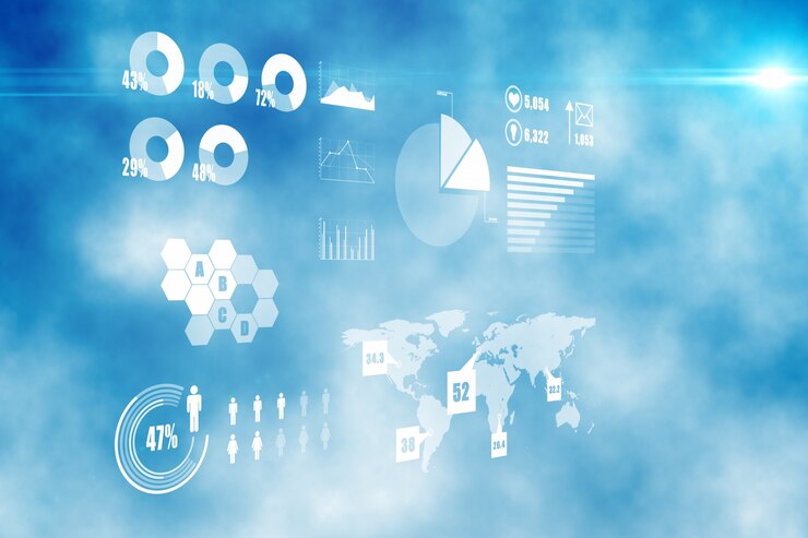 Photo futuristic technology interface