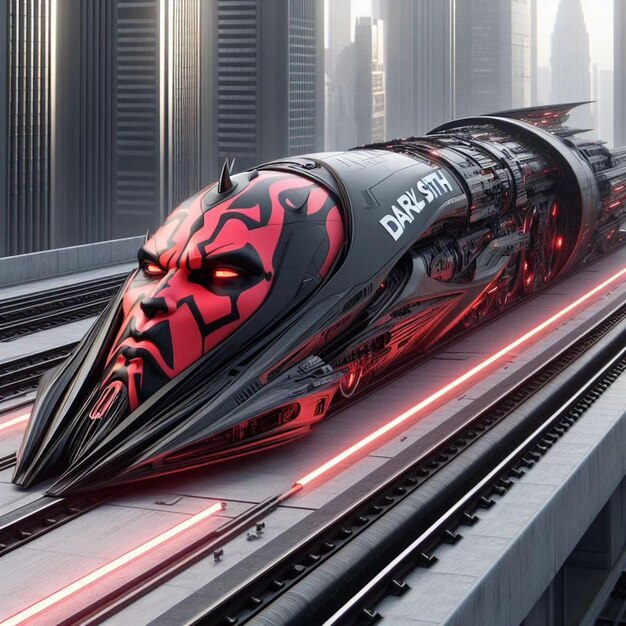 futuristic train