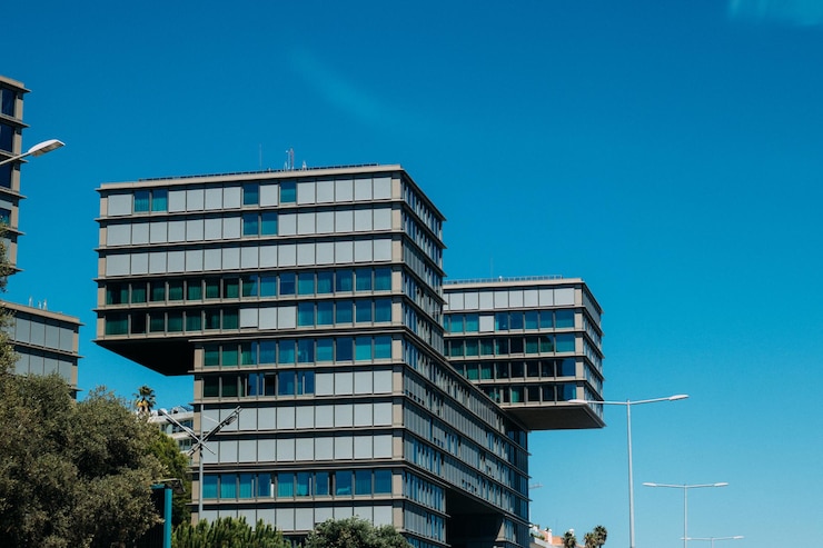 Foto futuristisch gebouw
