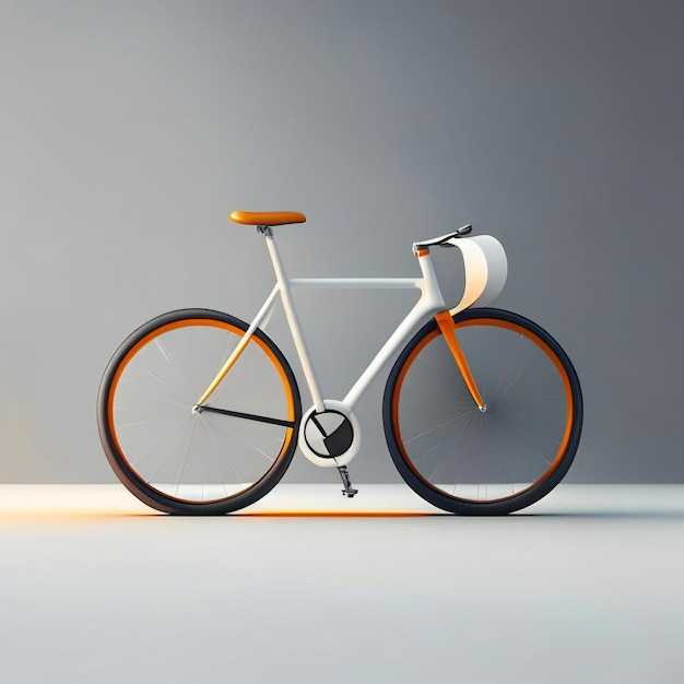 Futuristisch modern fietsconceptontwerp Generatieve AI