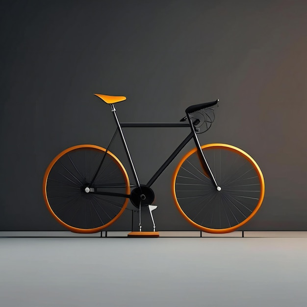 Futuristisch modern fietsconceptontwerp Generatieve AI