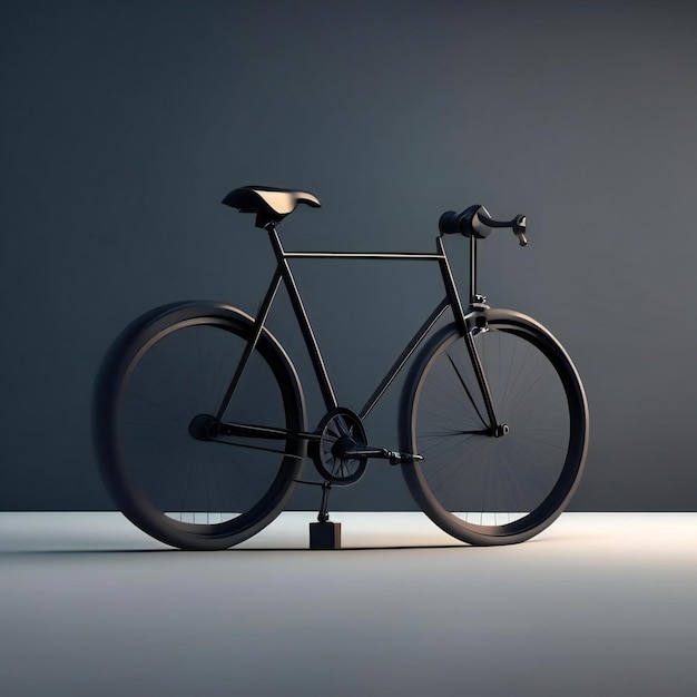 Foto futuristisch modern fietsconceptontwerp generatieve ai