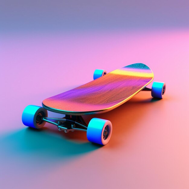 futuristisch skateboard