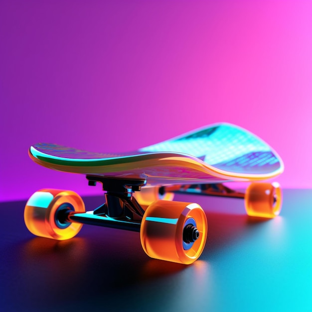 futuristisch skateboard