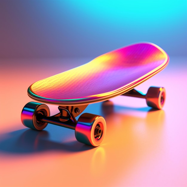 futuristisch skateboard