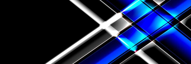 Futuristische banner abstracte achtergrond