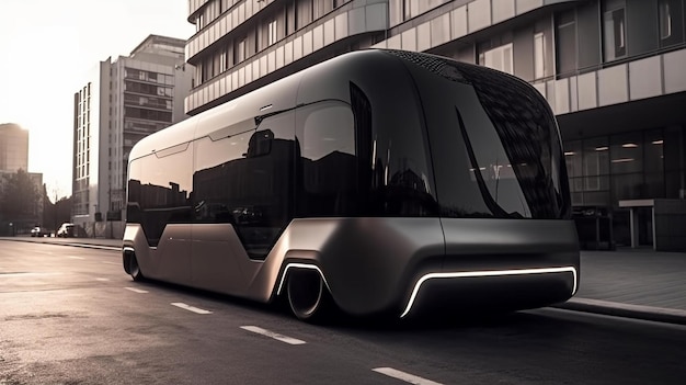 futuristische bus