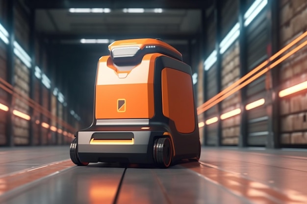 Futuristische magazijnlogistiek AGV revolutioneert transport en efficiëntie