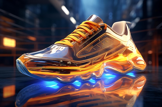 Futuristische mode sneakers generatieve ai