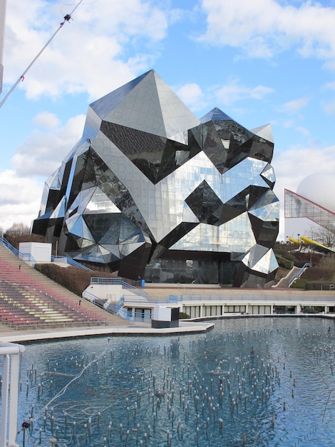 futuroscope french amusement park with cinema history of department of vienne france