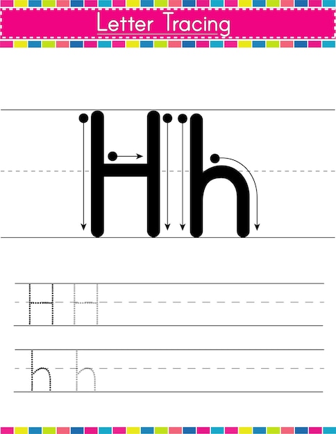 Photo g alphabet tracing worksheet