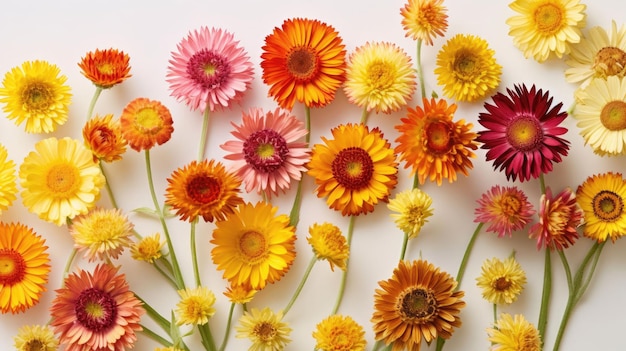 gaillardia Achtergrondafbeeldingen Natuurlijke kleuren heldere achtergrond Generatieve Ai