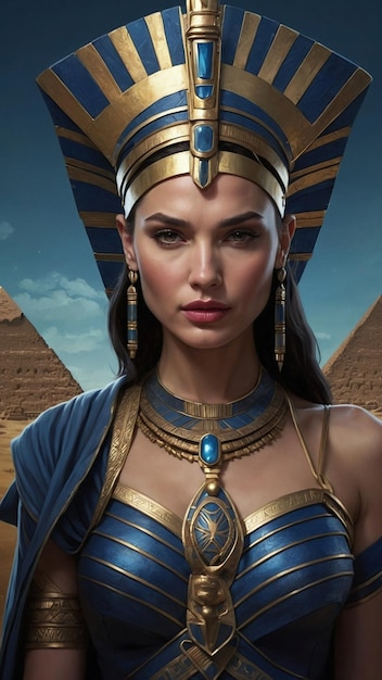 Photo gal gadot as the queen of ancient egypt