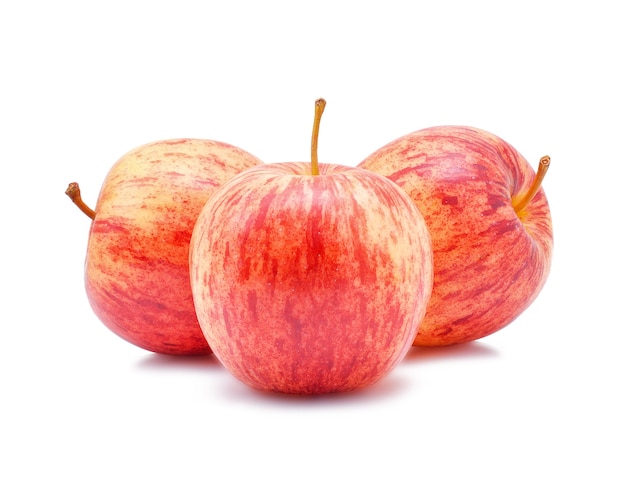 Gala apples isolate