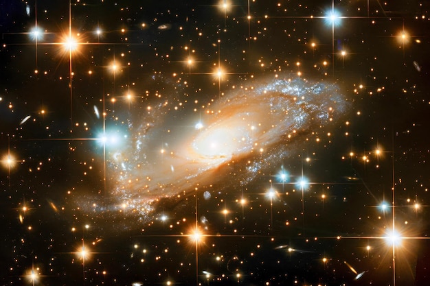 Galactic Splendor of Star Cluster