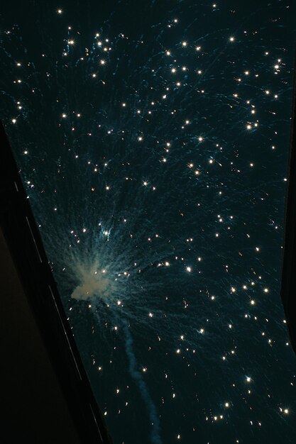 Foto galactische elegantie prachtig beeld van de hemelse wereld, een ballet van sterren en nevels