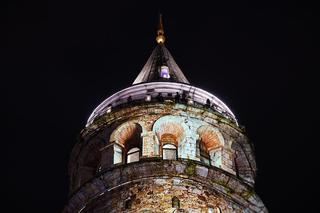 Galata Tower in Istanbul Turkiye