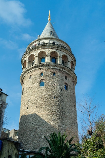 Foto galatatoren, istanboel