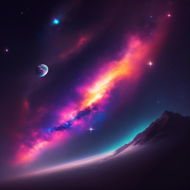 Galaxy background