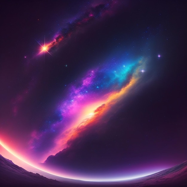 Galaxy background