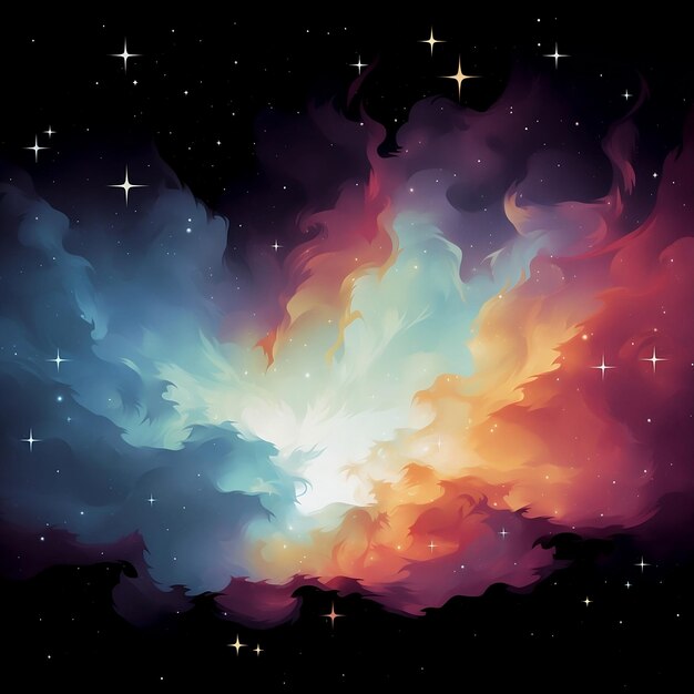 Galaxy background