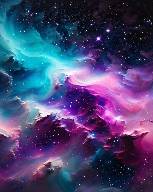 Photo galaxy background