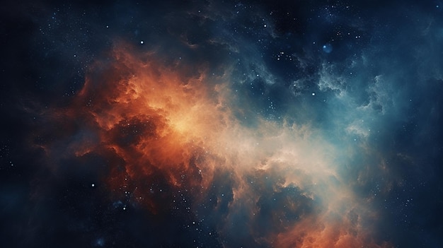 galaxy nebula scene