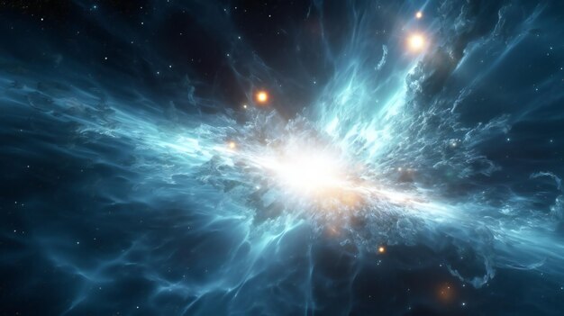 Galaxy in outer space abstract space background