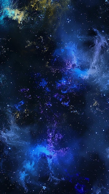 Photo galaxy outer space starry night sky with lactic