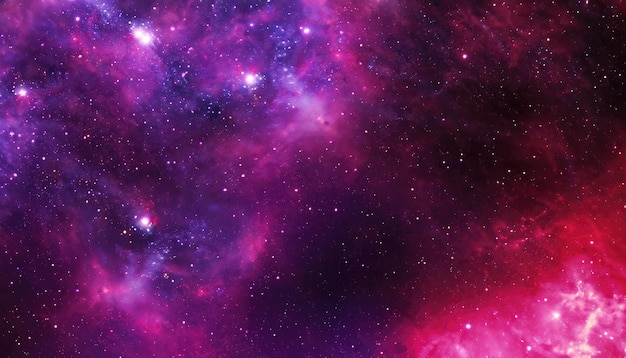 ピンクの宇宙の光宇宙の銀河の空惑星と星銀河宇宙探査の美しさ