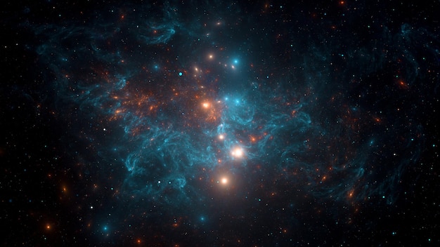 галактика космический фон вселенная волшебное небо туманность ночь фиолетовый космос космическая галактика туманность обои синий звездный цвет звездная пыль синяя текстура абстрактная галактика бесконечное будущее темный свет 3d визуализация
