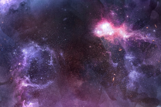 Galaxy in space textured background