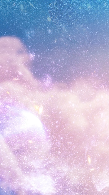 Galaxy in space textured background